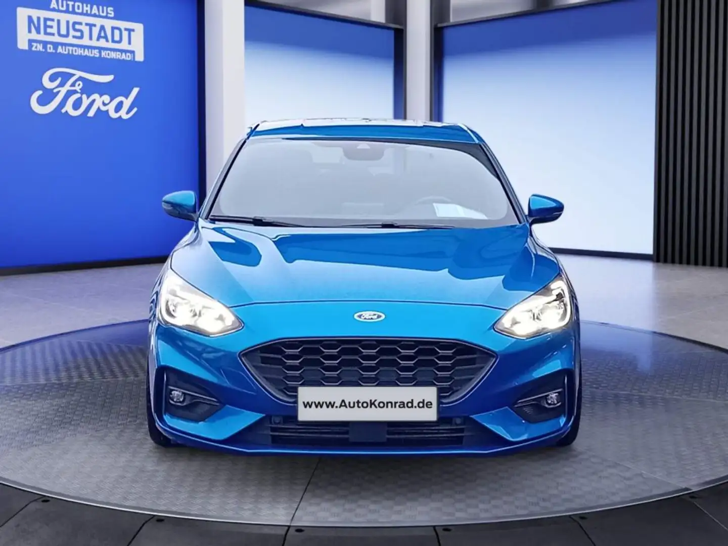 Ford Focus 1.0 MHEV ST-LINE X B&O*adaptive LED* Bleu - 2