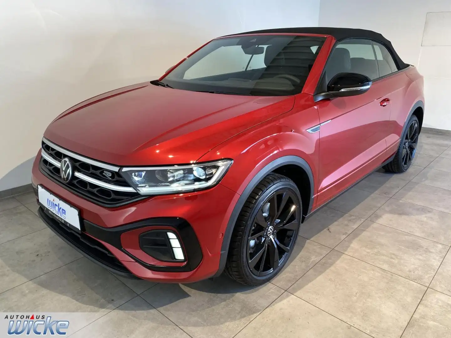 Volkswagen T-Roc Cabriolet 1.5 TSI DSG R-Line NAVI KLIMA AHK Rot - 2