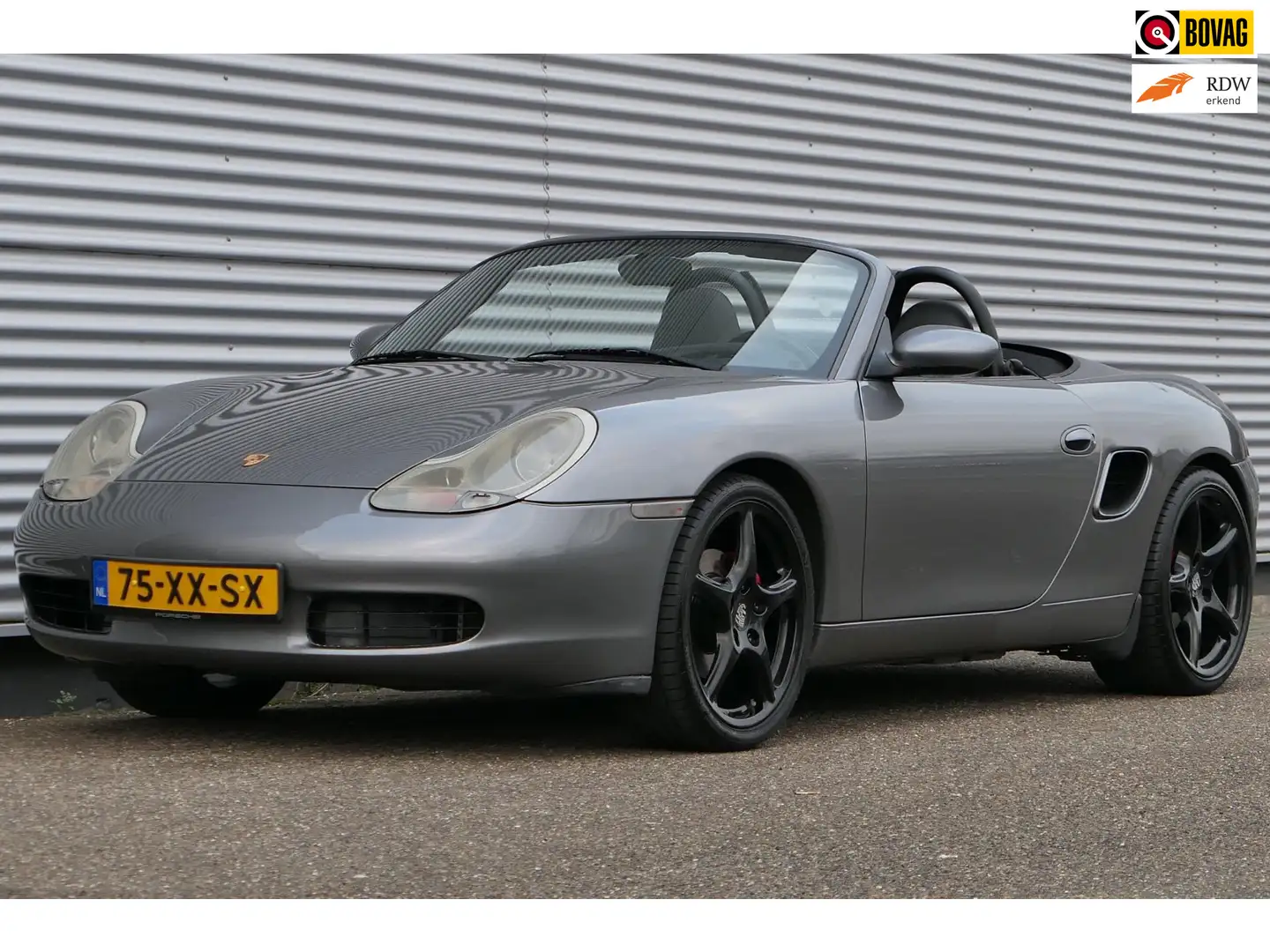 Porsche Boxster 2.7 Hardtop Alcantara Topconditie Grau - 1