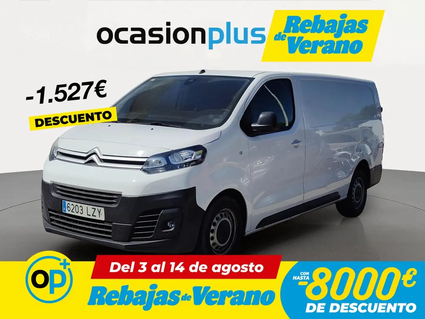 Citroen Jumpy Fg. 1.5 BlueHDI Talla XL S&S 100 Blanco - 1