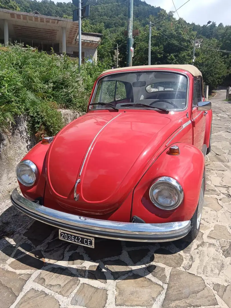 Volkswagen Maggiolino 1303-Cabrio Rot - 2