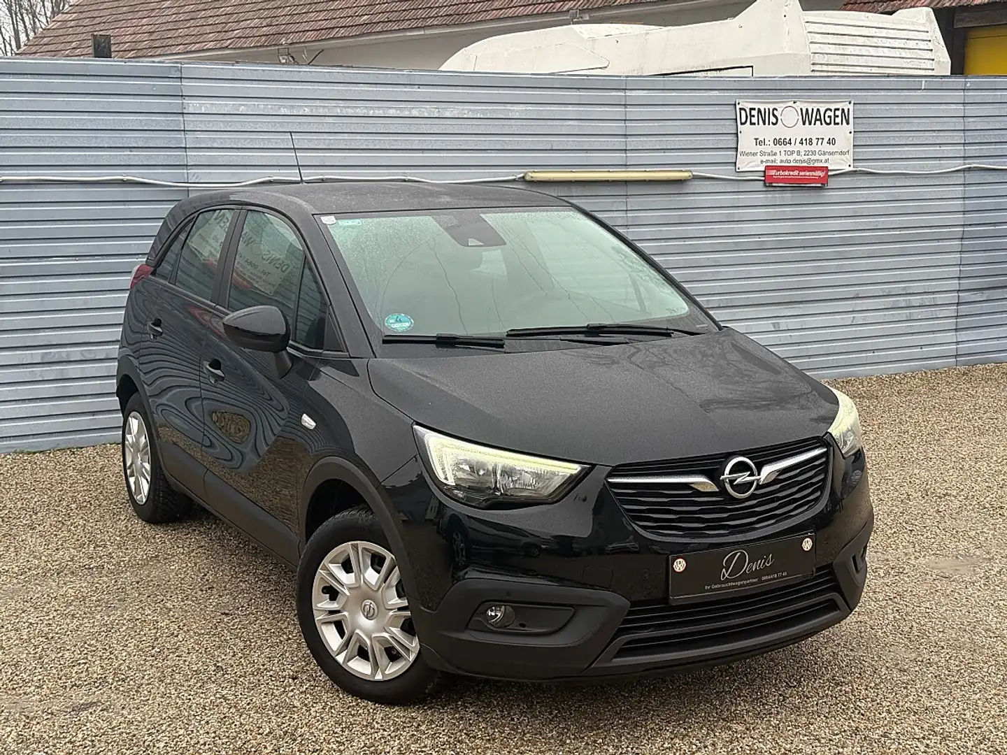 Opel Crossland X 1,2 Turbo Direct Injection Edition St./St. Schwarz - 1