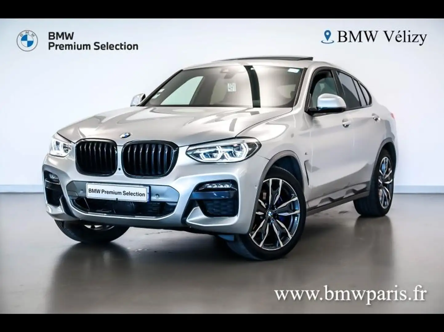 BMW X4 xDrive30d 265ch M Sport X Euro6d-T Argent - 1