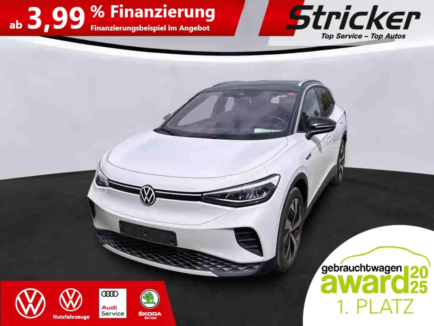 Volkswagen ID.4 Pro Performance 1st 150/77 308,-ohne Anzahlung AC Blanc - 2