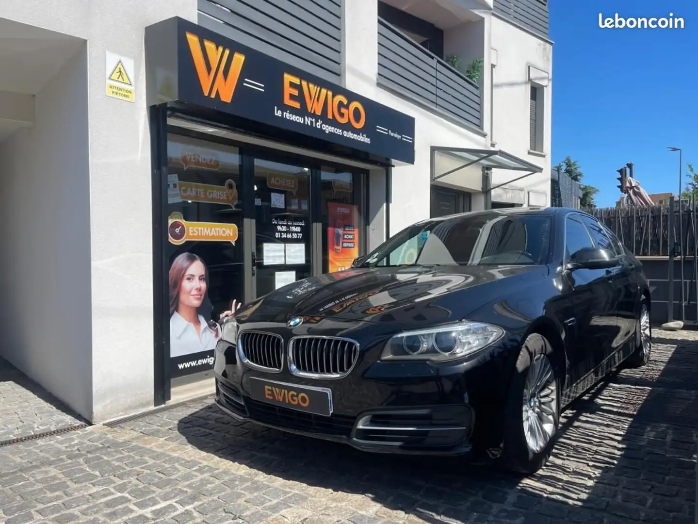 BMW 518 2.0l 518d EXECUTIVE BVA Černá - 1