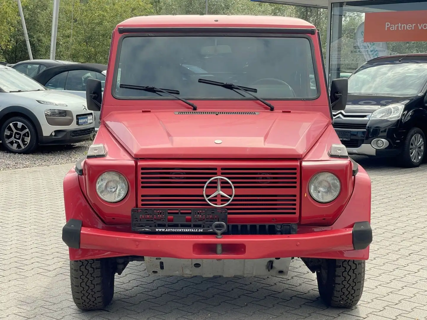 Mercedes-Benz G 240 D 3-Türig Leder Czerwony - 2