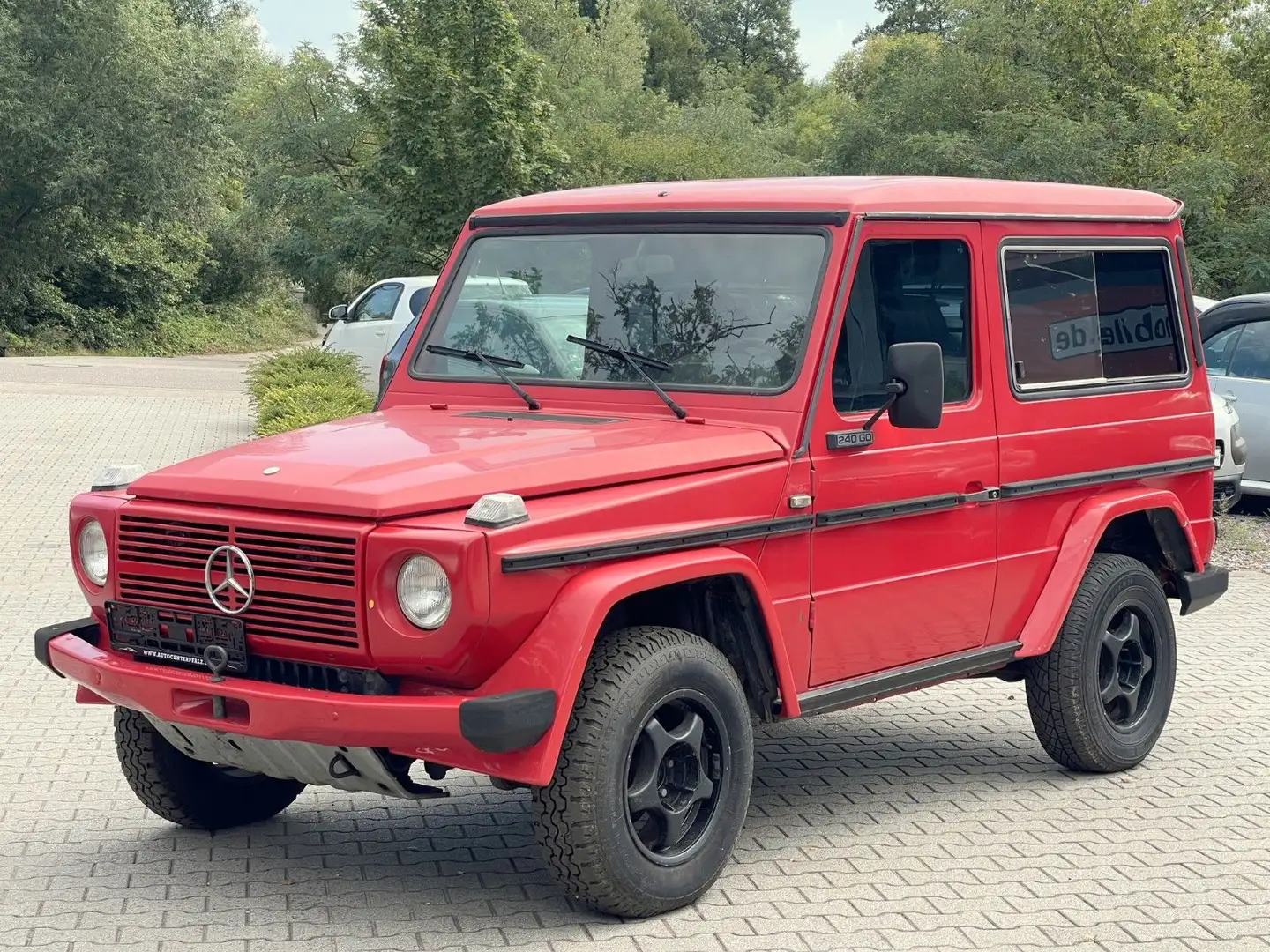 Mercedes-Benz G 240 D 3-Türig Leder Czerwony - 1