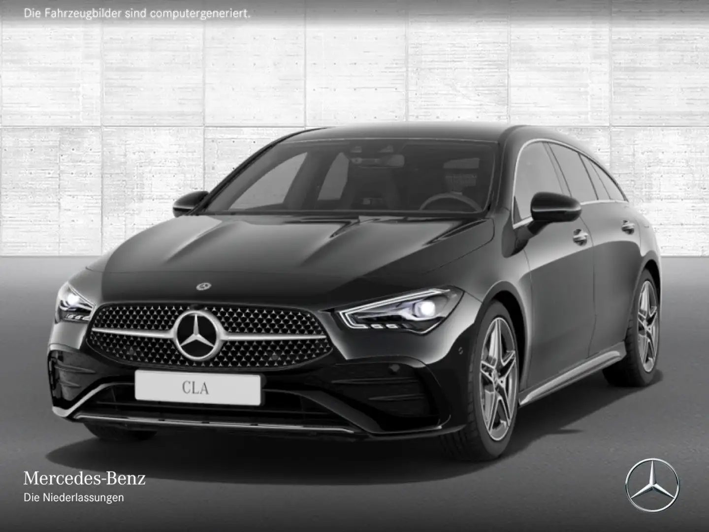 Mercedes-Benz CLA 180 AMG+AHK+LED+FAHRASS+KAMERA+KEYLESS+7G Schwarz - 2