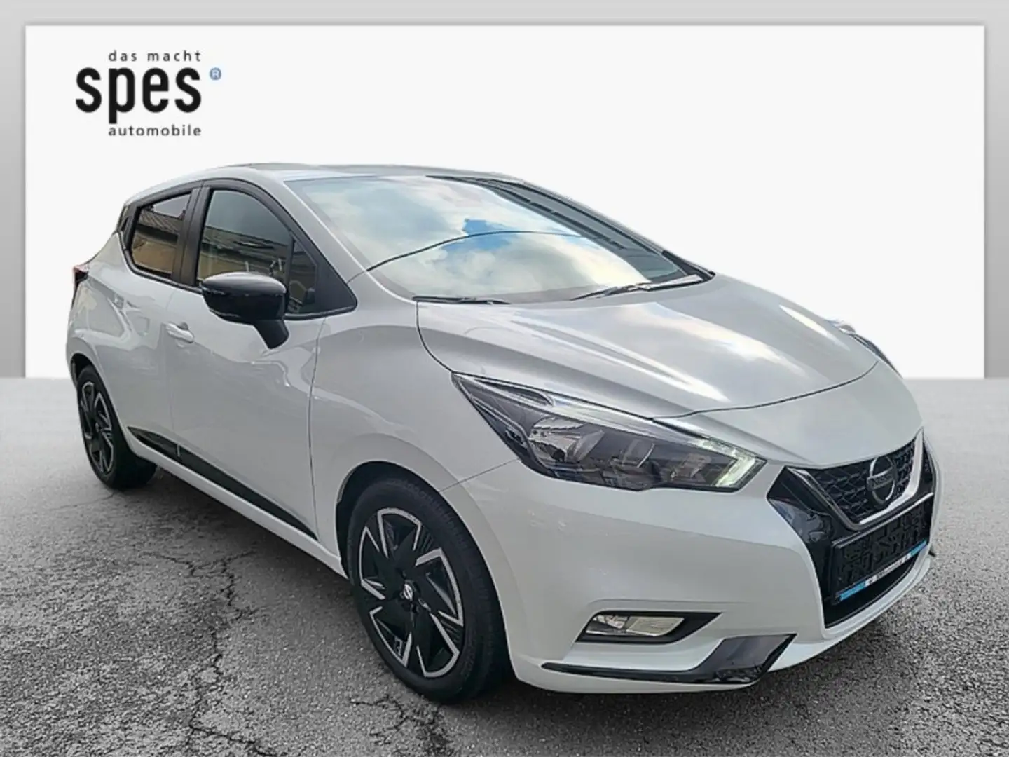Nissan Micra N-Design Automatik Blanco - 1