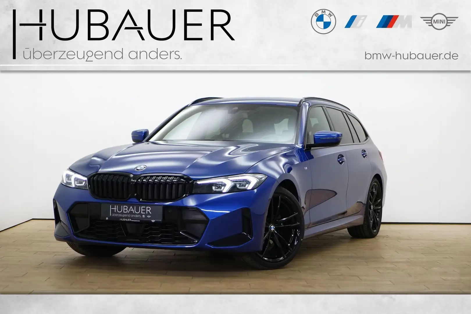 BMW 320 d Touring [M Sport, AHK, ACC, RFK, 19" LMR] Blau - 1