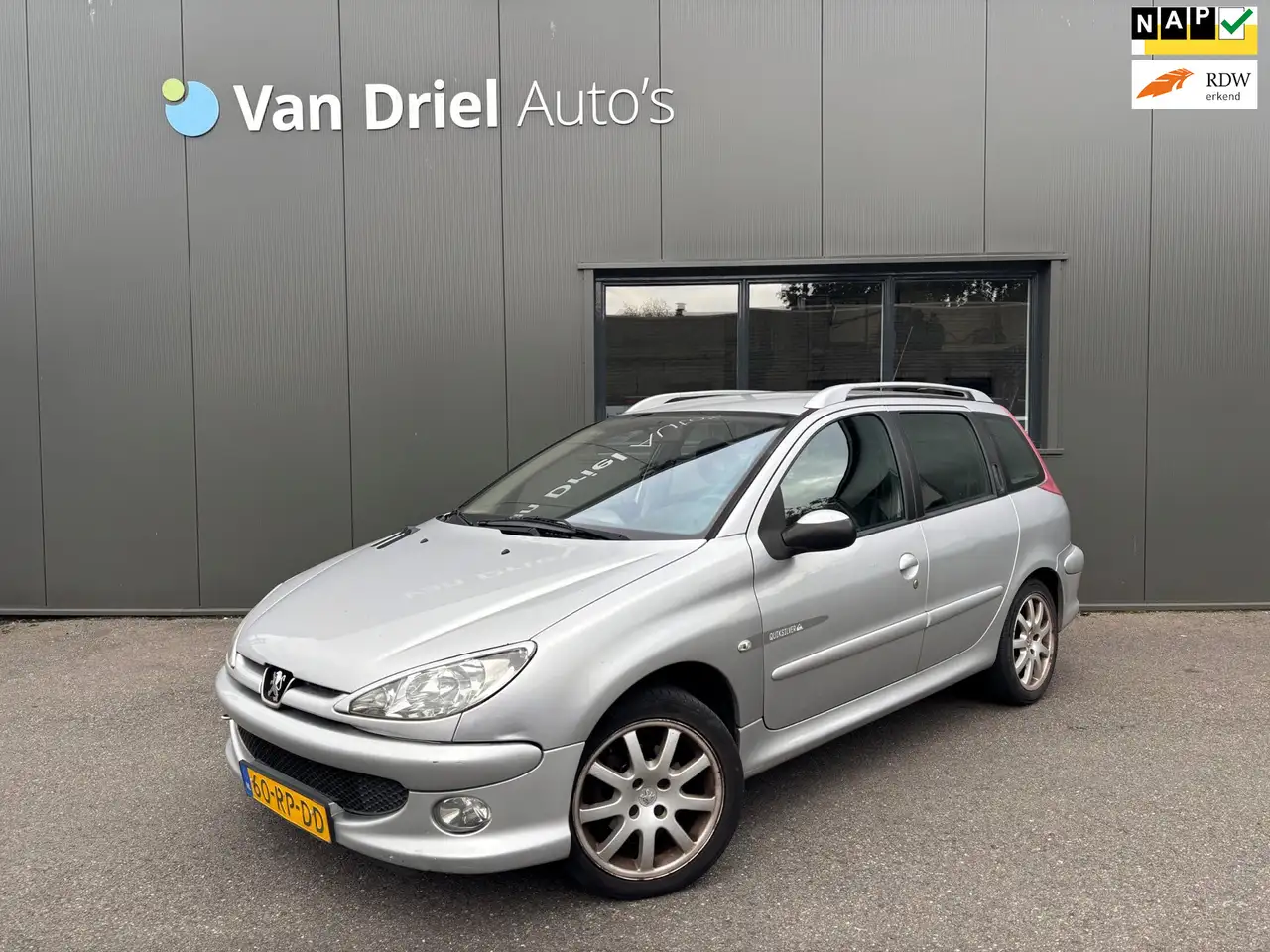 Peugeot 206 SW 1.6-16V Quiksilver / APK tm 12-02-2027 / Zo mee — photo 1 of 14