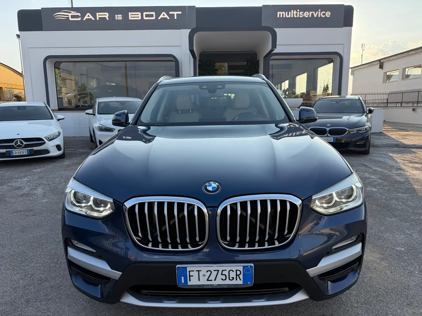BMW X3 X3 G01 2017 xdrive20d xLine 190cv auto Bleu - 2