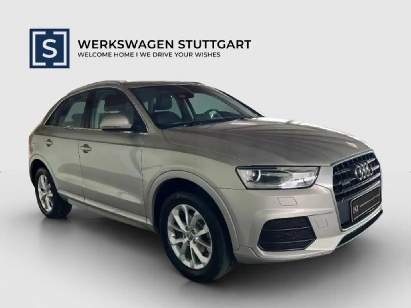 Audi Q3 Q3 2.0 TDI quatro design Automatik I AHK Argento - 1