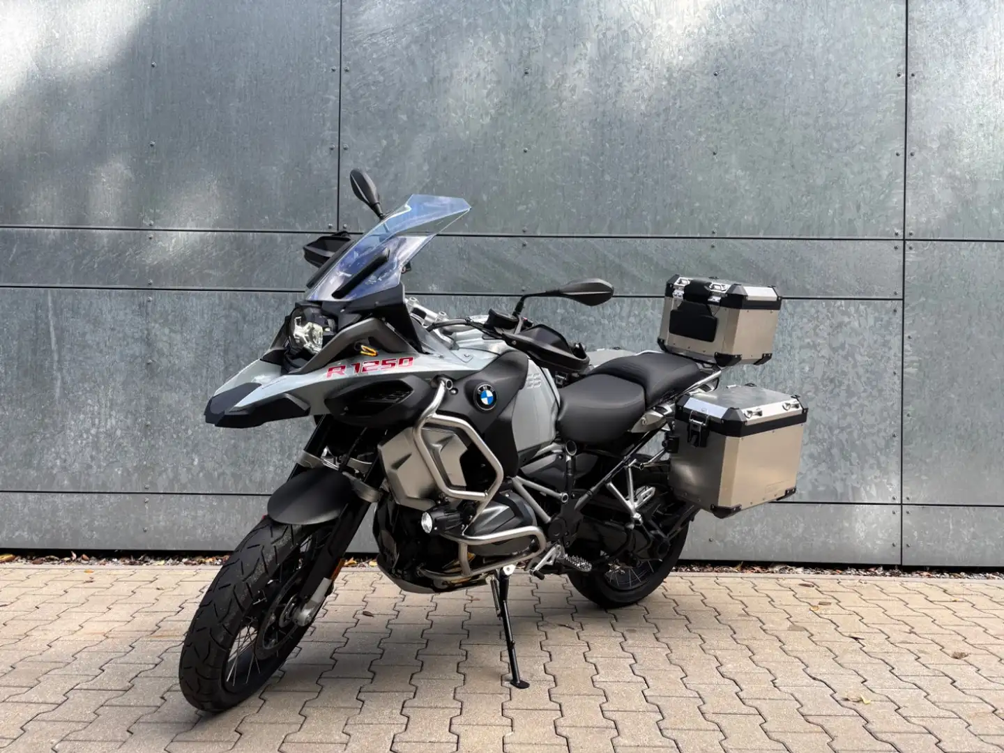 BMW R 1250 GS Adventure 4 Pakete super Zustand Seitenkoffer, Toc Gris - 2