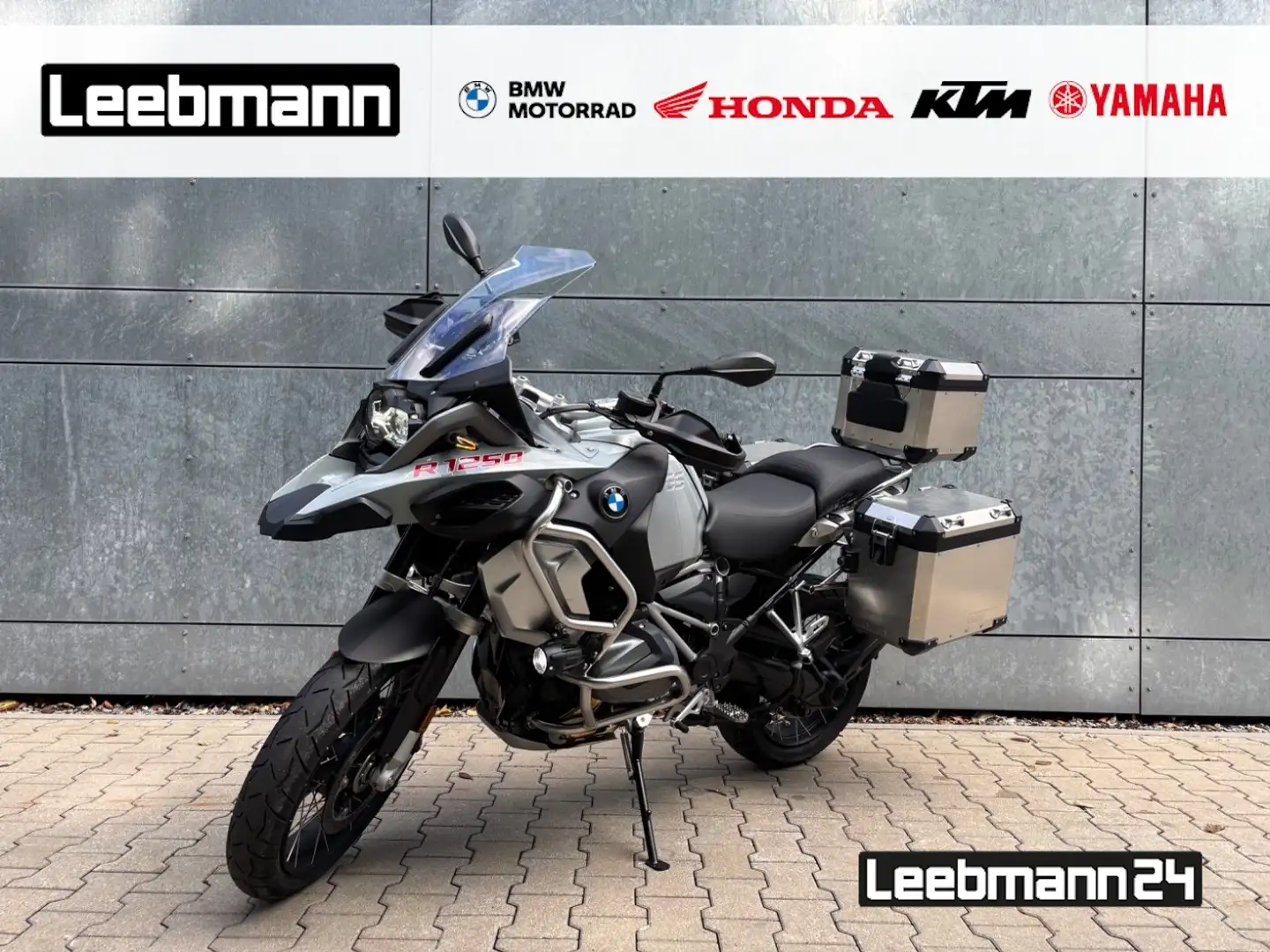 BMW R 1250 GS Adventure 4 Pakete super Zustand Seitenkoffer, Toc Gris - 1