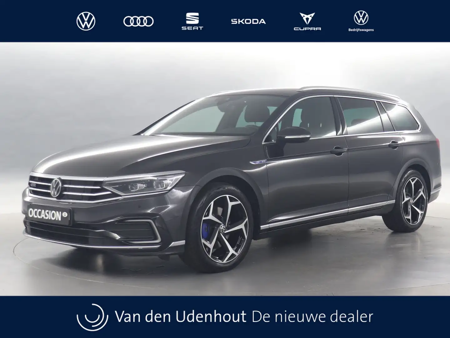 Volkswagen Passat Variant 1.4 TSI 218pk DSG PHEV GTE Business / Head-up Disp Grijs - 1