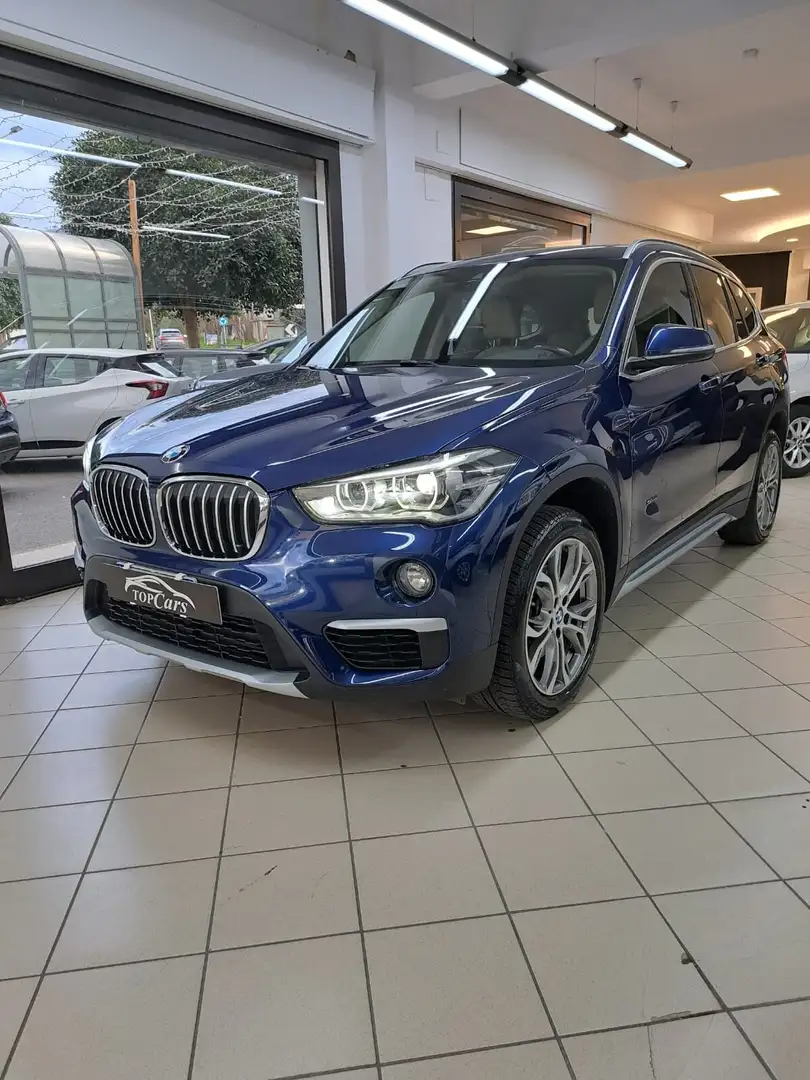 BMW X1 X1 sDrive20d xLine Azul - 1