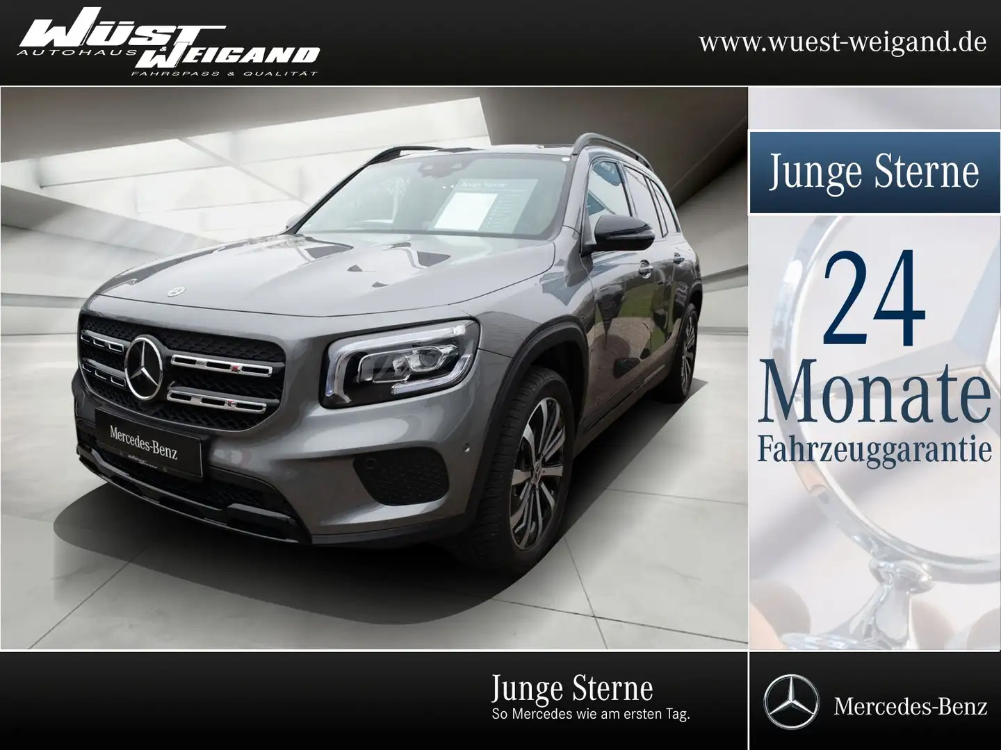Mercedes-Benz GLB 200 Progressive+Pano+Distr.+Sound+vorr.AHK Grau - 1