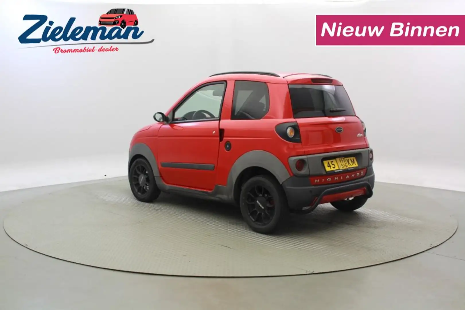Microcar M.Go dCi Highland X - 2017 - 48.505 km Red - 2