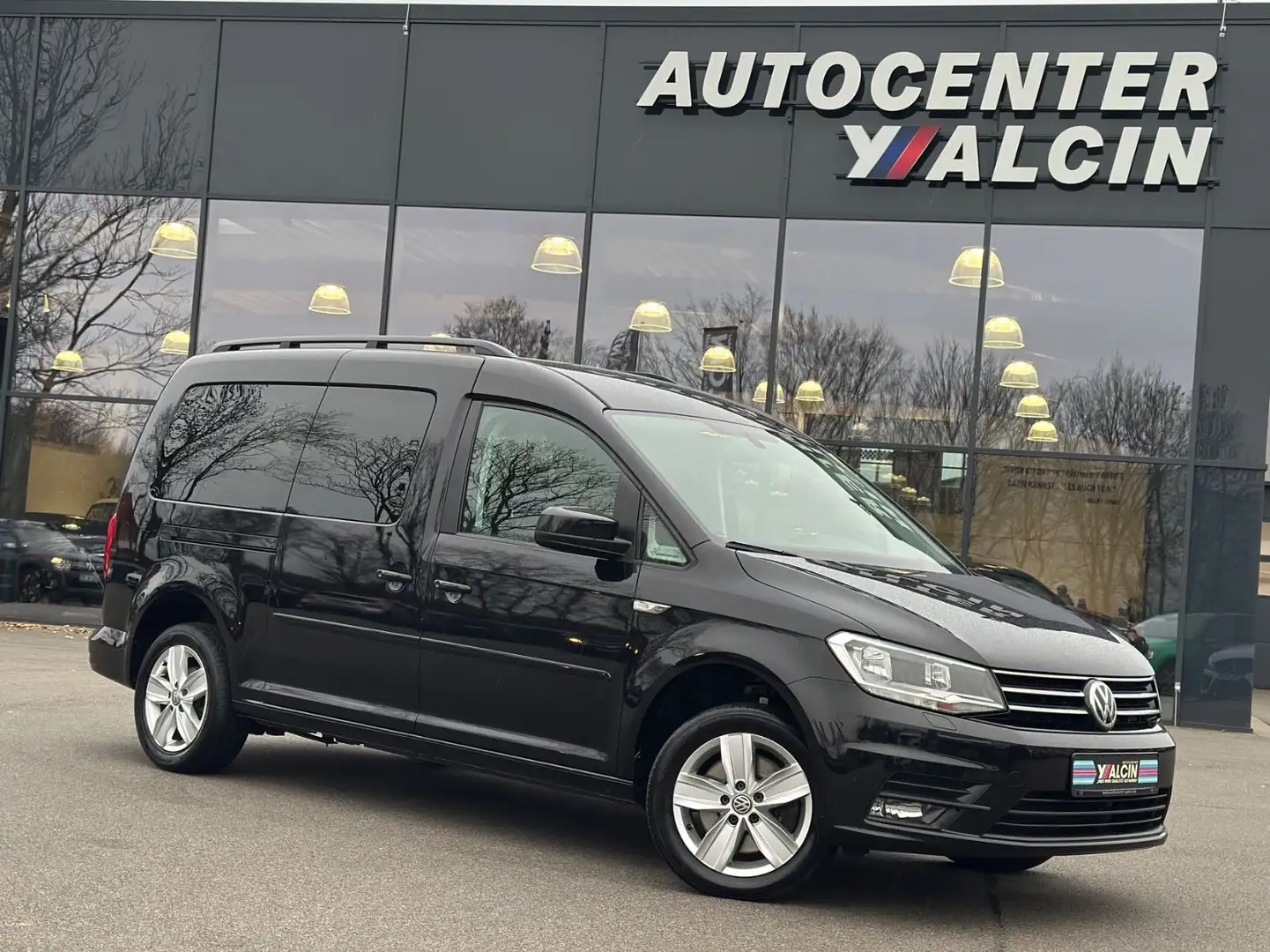 Volkswagen Caddy Maxi 2.0 TDI 1.HA/NAVI/SHZ/7-SITZER/LM/ACC Noir - 1