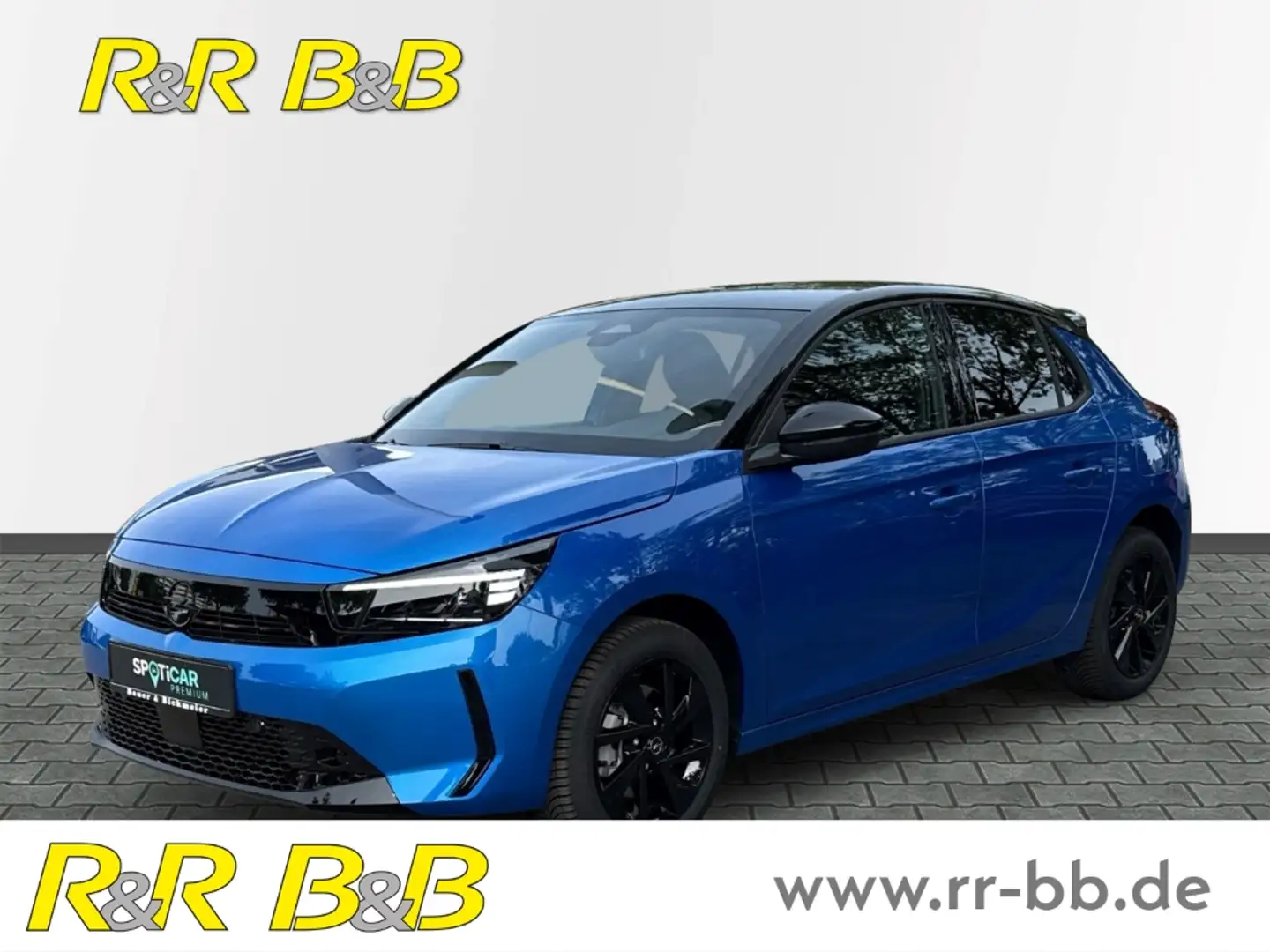 Opel Corsa F YES 1.2 Turbo AT SHZ+CARPLAY+DAB+FSE+BT+KLIMA+PD Blauw - 1