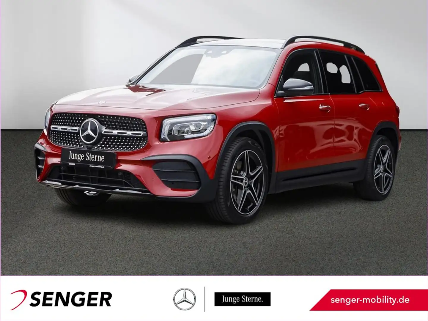 Mercedes-Benz GLB 200 d AMG Night Panorama MBUX 360°-Kamera Rouge - 1