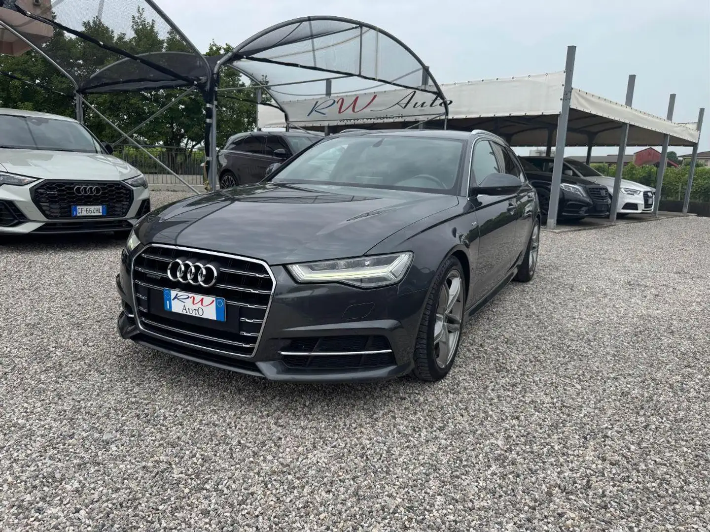 Audi A6 2.0 TDI 190CV quattro S tronic S-LINE Gris - 1