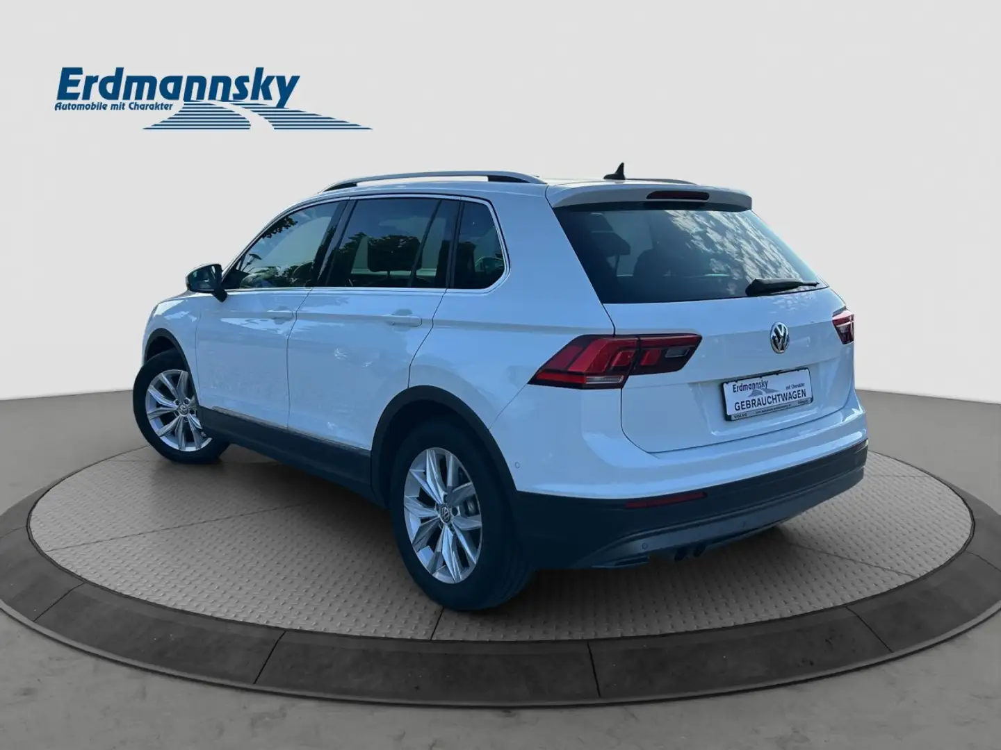 Volkswagen Tiguan Comfortline DSG/Leder/Standhz/ACC/Kam/18Z Klima Blanc - 2