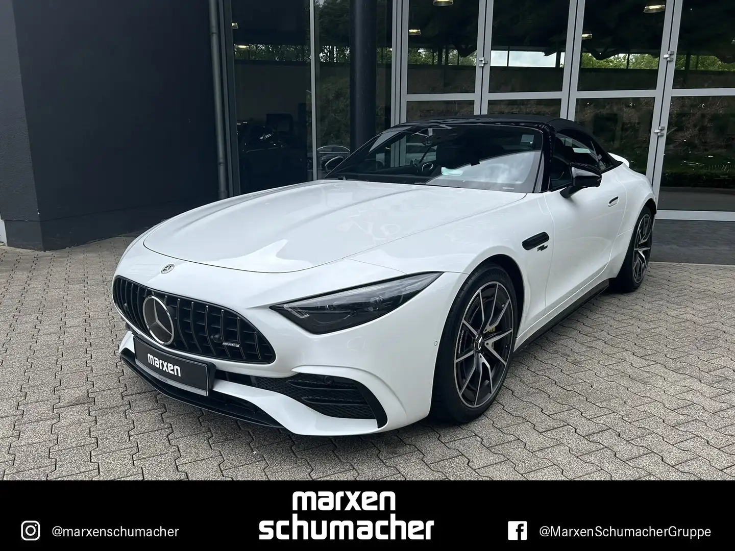Mercedes-Benz SL 43 AMG AMG SL 43 Massage+Night2+Carbon+PremiumPlus Navi Alb - 1