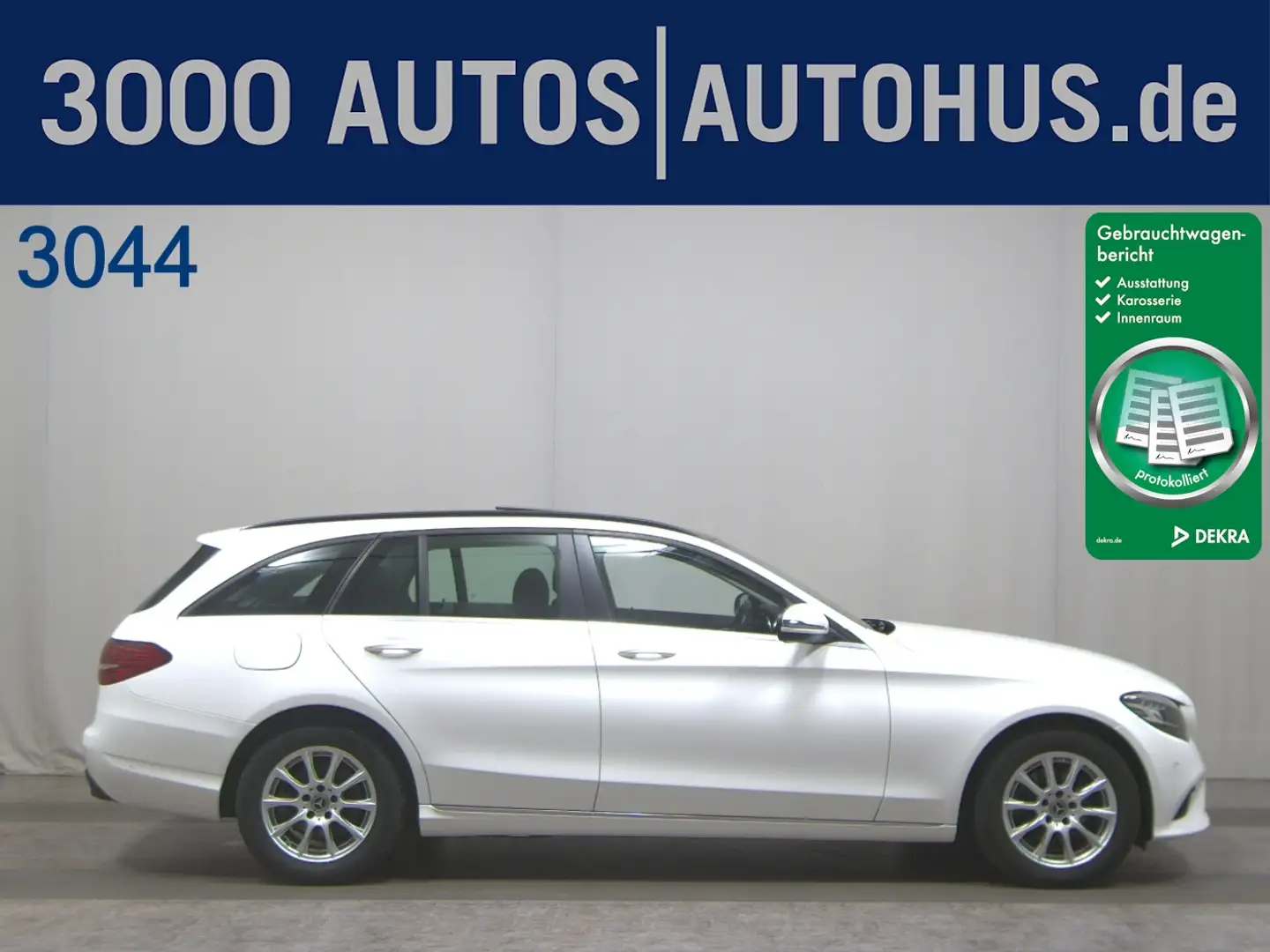 Mercedes-Benz C 200 T d Widescreen Pano Navi LED Sound Blanco - 1
