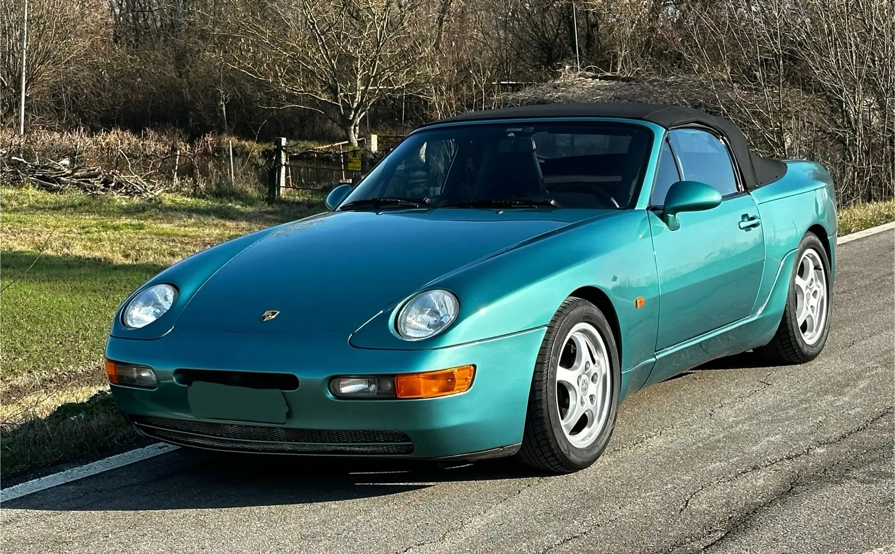 Porsche 968 cabriolet wimbledon green italiana porsche italia Зелений - 1