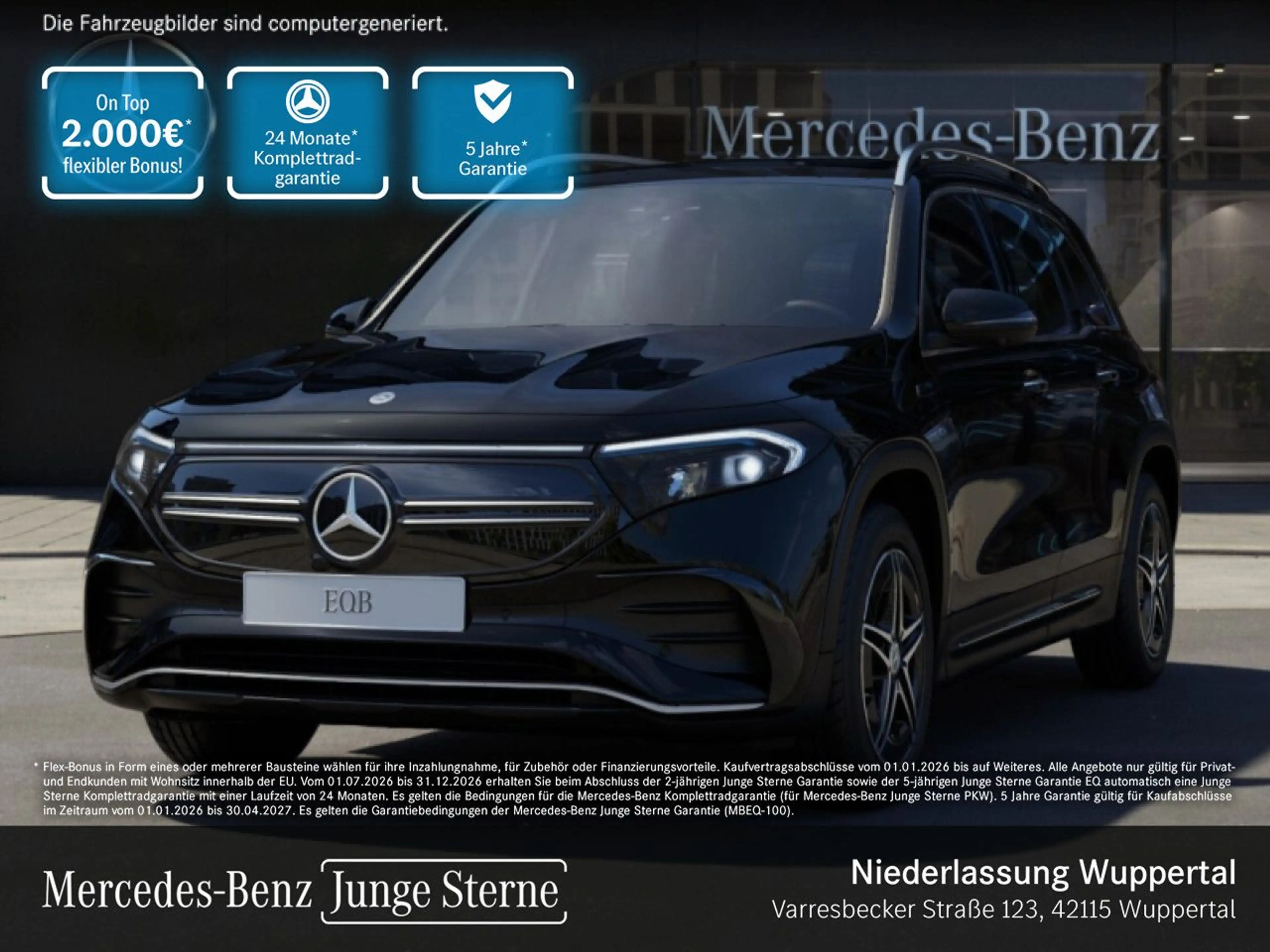 Mercedes-Benz EQB 350 4M AMG+PLUS-PAKET+PANO+360+KEYLESS+SPUR
