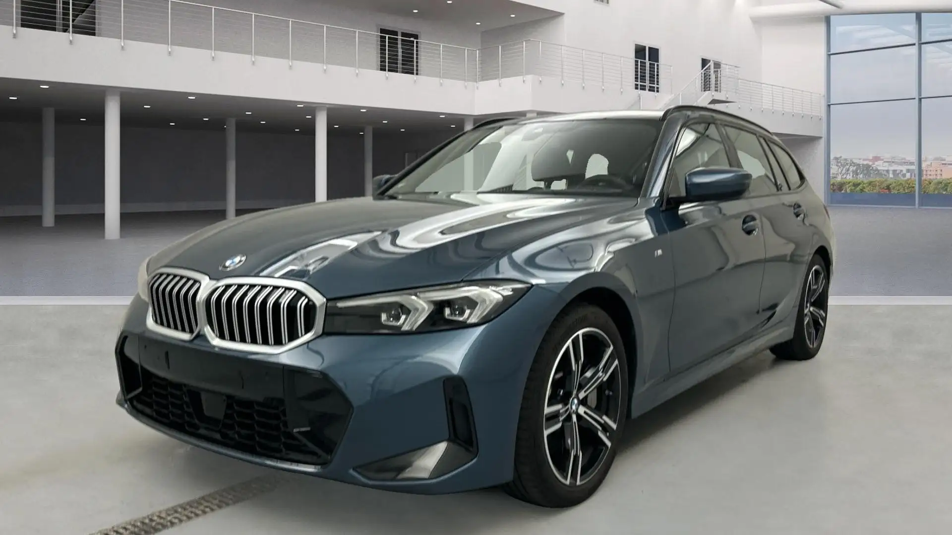 BMW 330 i xDrive M Sport LED Live-Cockpit Alarm HIFI LED.. Blau - 1