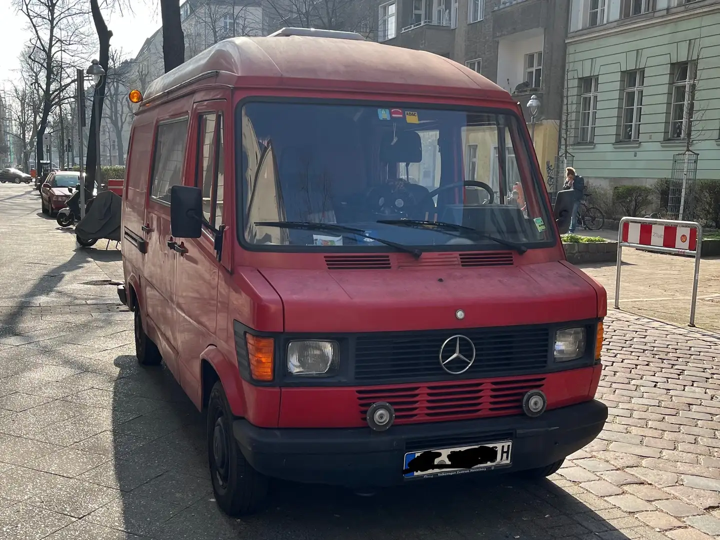 Mercedes-Benz T1 T1 207 D Červená - 1