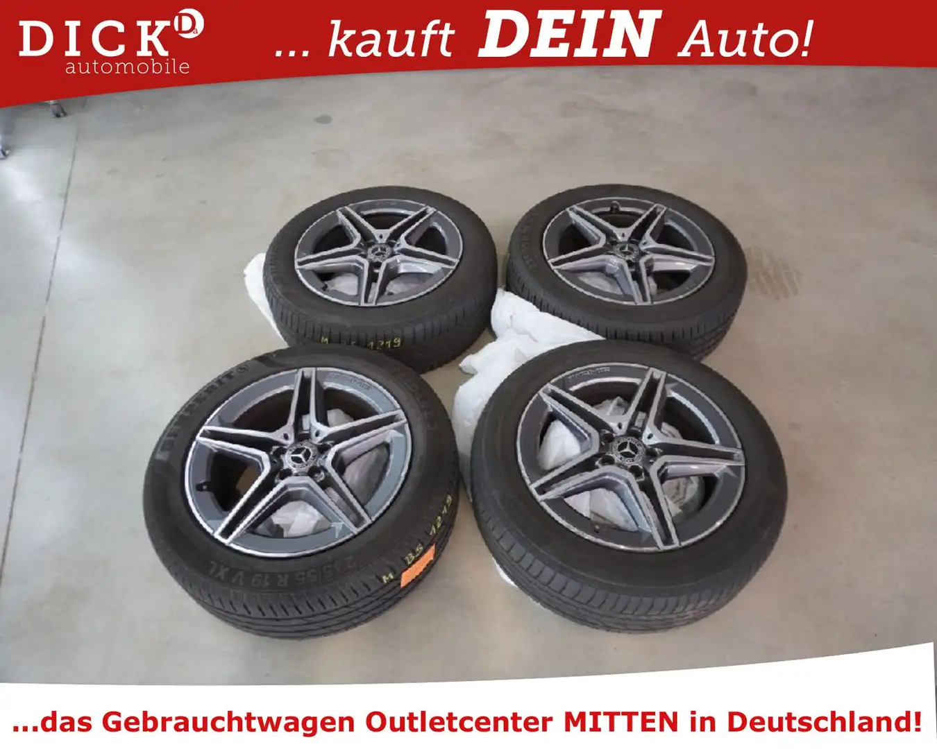Mercedes-Benz GLC 400 d 4Mat 9G AMG/LED/NAVI/HIFI/SHZ/AHK/8Fa Noir - 2