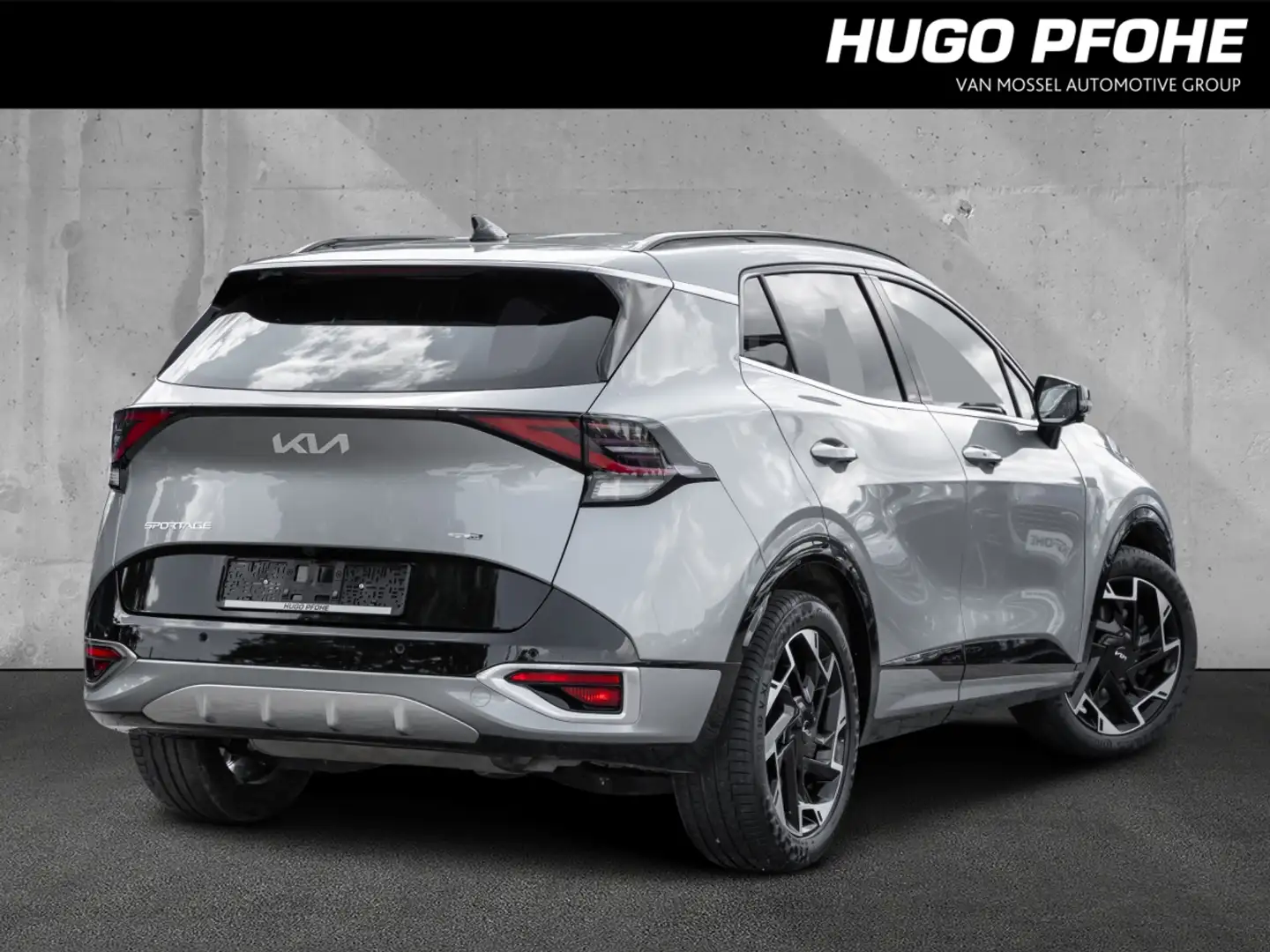 Kia Sportage 1.6 T-GDI GT-Line 4WD LED Navi SHZ 4xSHZ Zilver - 2