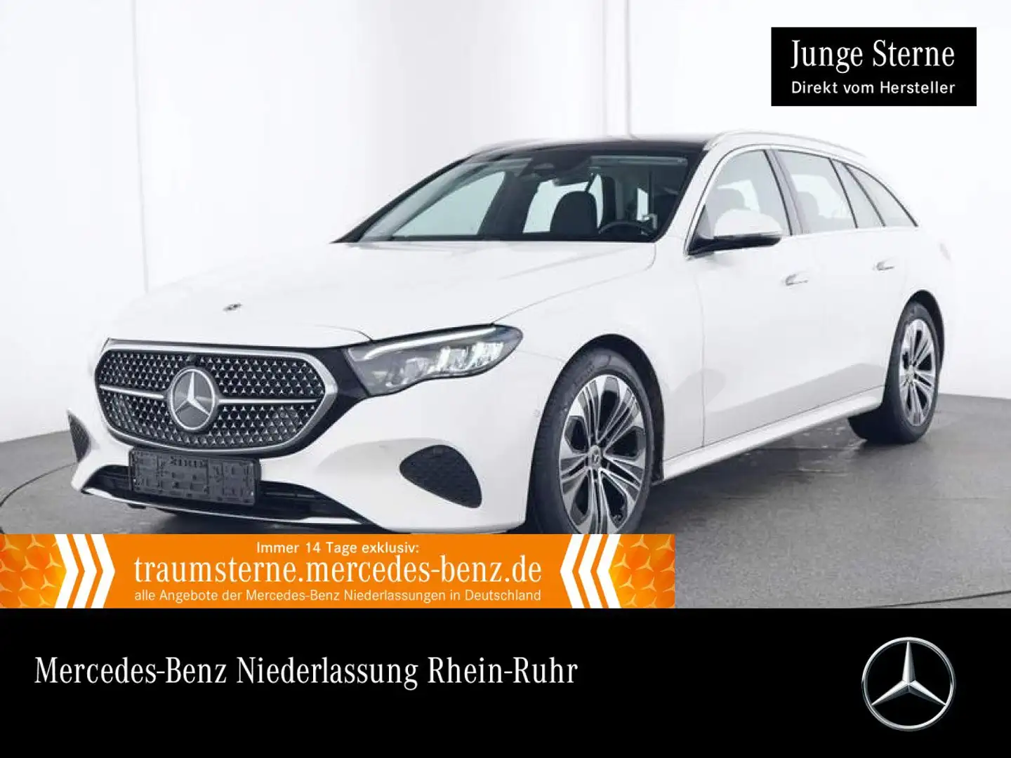 Mercedes-Benz E 200 T Avantgarde Pano Distr. LED Kamera PTS 9G Wit - 1
