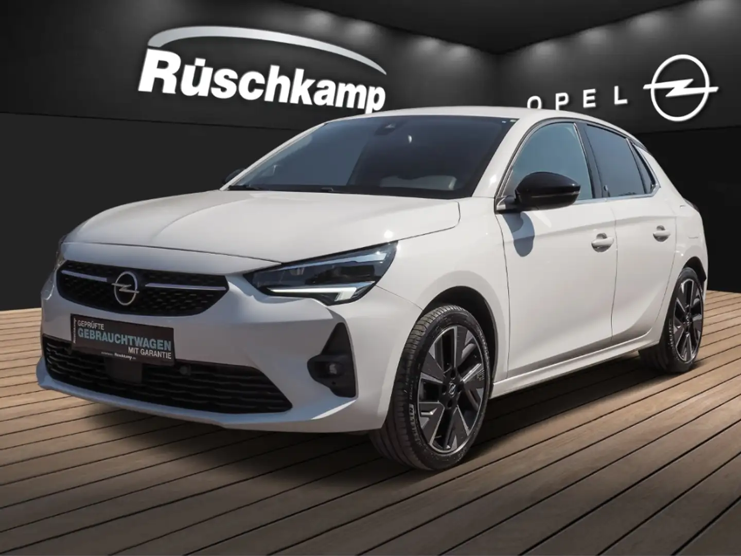 Opel Corsa-e F Ultimate Matrix LED PDC 3-Phase Navi Winterpaket Weiß - 1