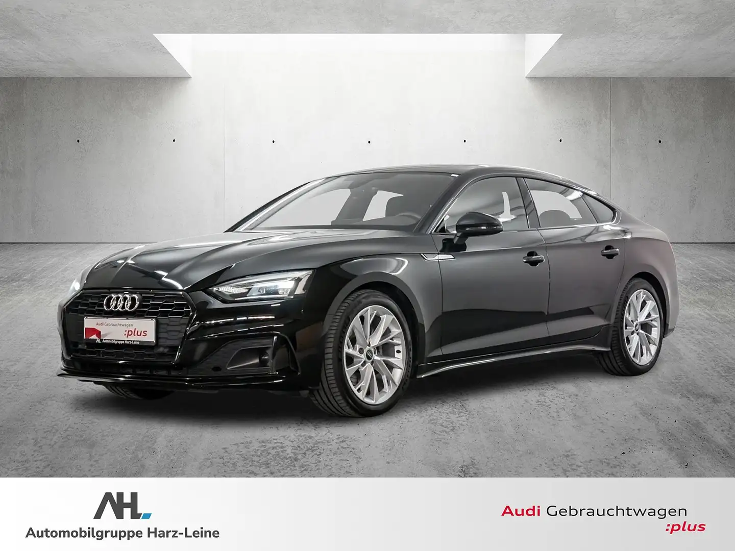 Audi A5 Sportback Advanced 35 TDI S-tronic, Navi, Carplay Zwart - 1