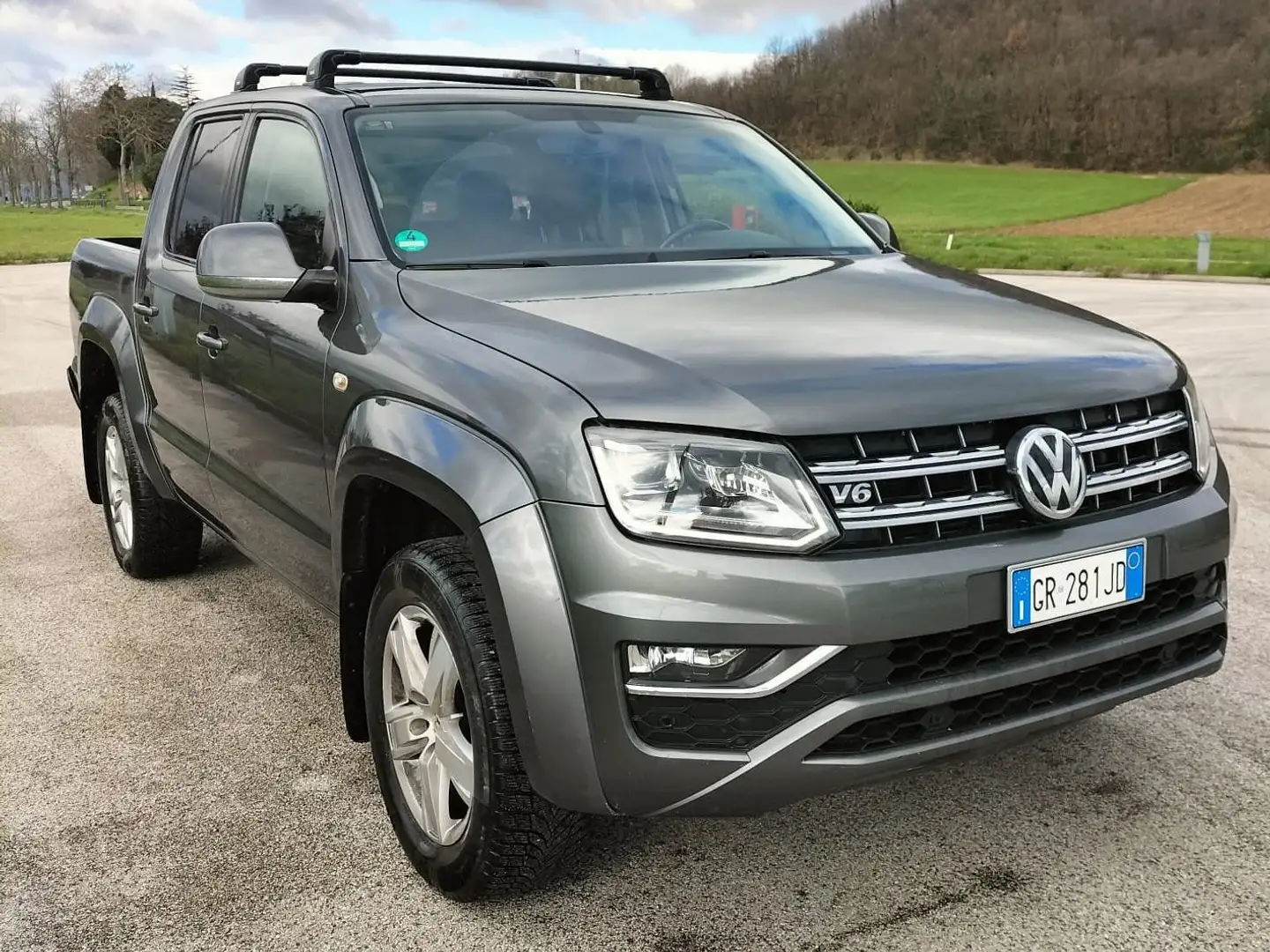 Volkswagen Amarok Amarok V6 tdi Highline 4motion 224cv AUT Grigio - 2