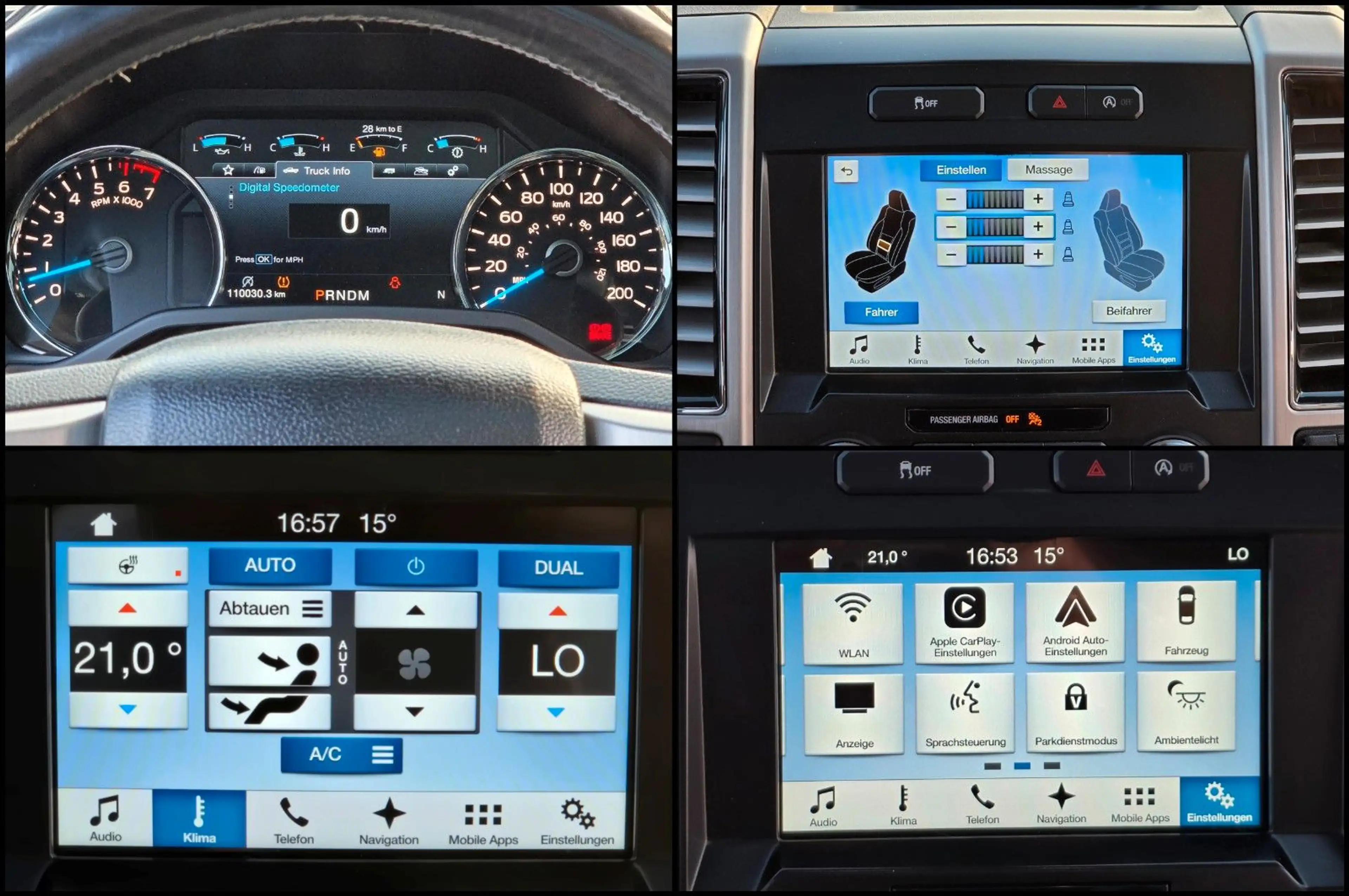 Ford F 150 Platinum LOBO Vollaus. LPG LED Massage KeyGo — photo 47