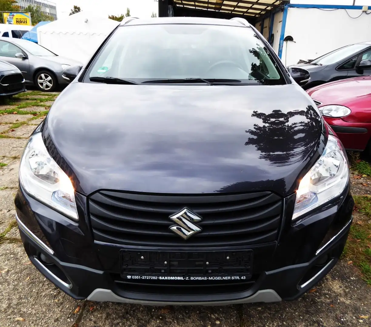 Suzuki (SX4) S-Cross Comf. 4x4 Klima,Tempom.Alu,AHK,E6 Schwarz - 2