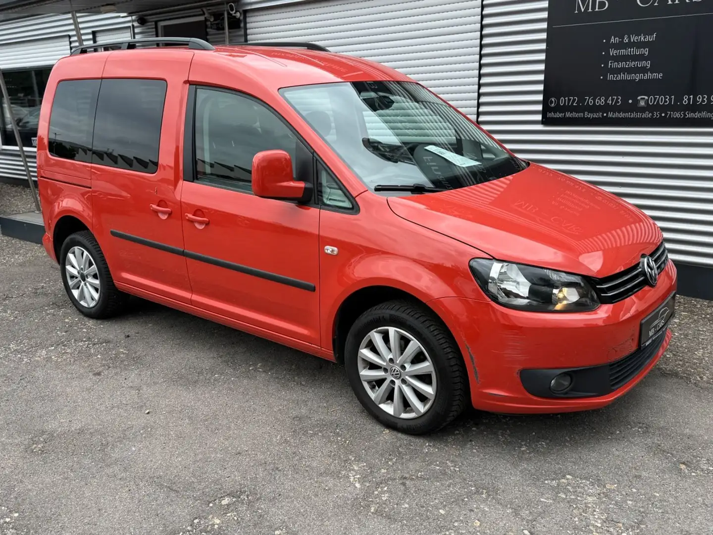 Volkswagen Caddy Kombi 1.2 TSI*KLIMA*STAND*PDC Portocaliu - 1