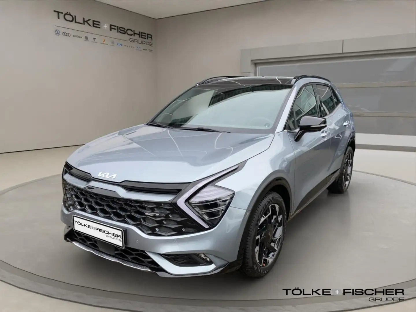 Kia Sportage 1.6 T-GDI DCT GT-Line DRW SND PANO Silber - 1