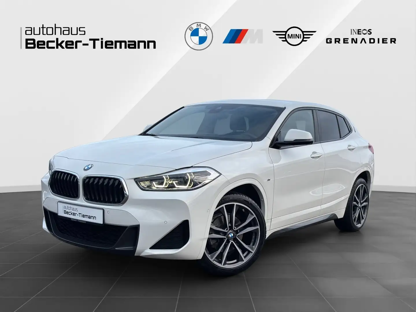 BMW X2 sDrive18d M Sport | AHK | Kamera | HuD | Navi+ | P Weiß - 1