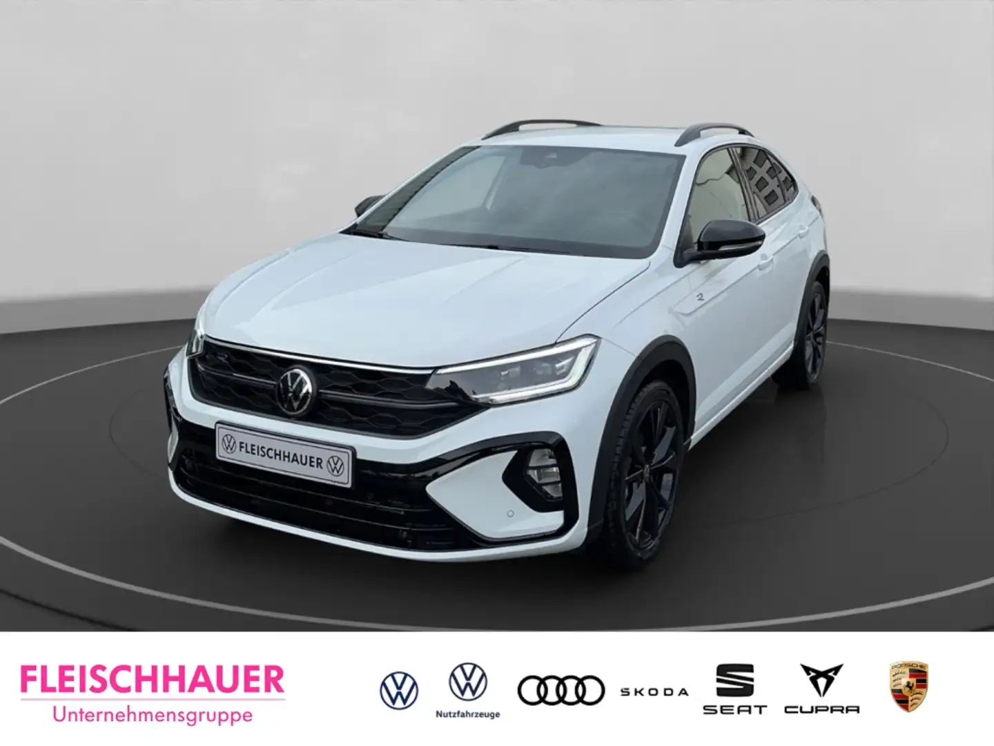 Volkswagen Taigo R-Line 1,0 TSI CarPlay+ACC+Matrix+PDC Plus+ACC Weiß - 1