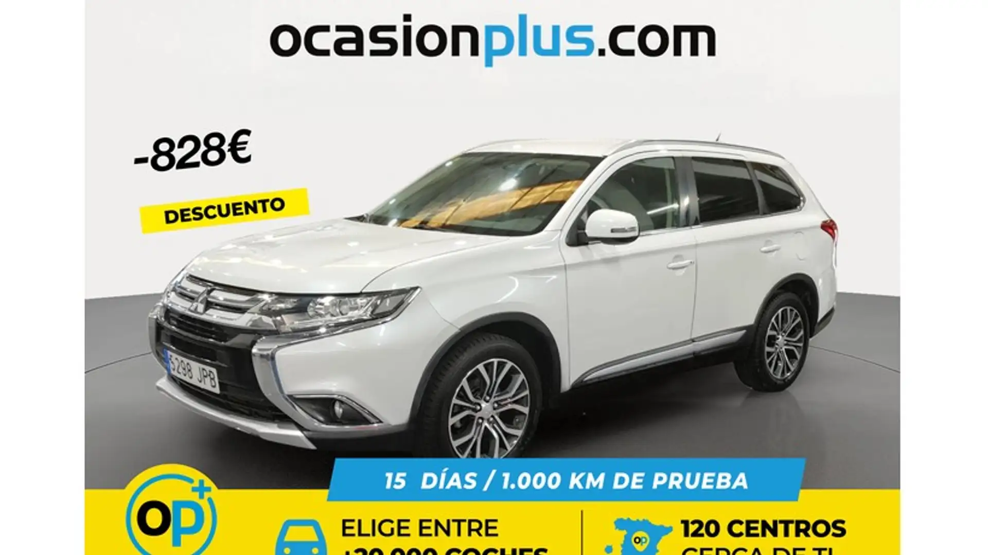 Mitsubishi Outlander 220DI-D Motion 2WD 5pl. Blanco - 1