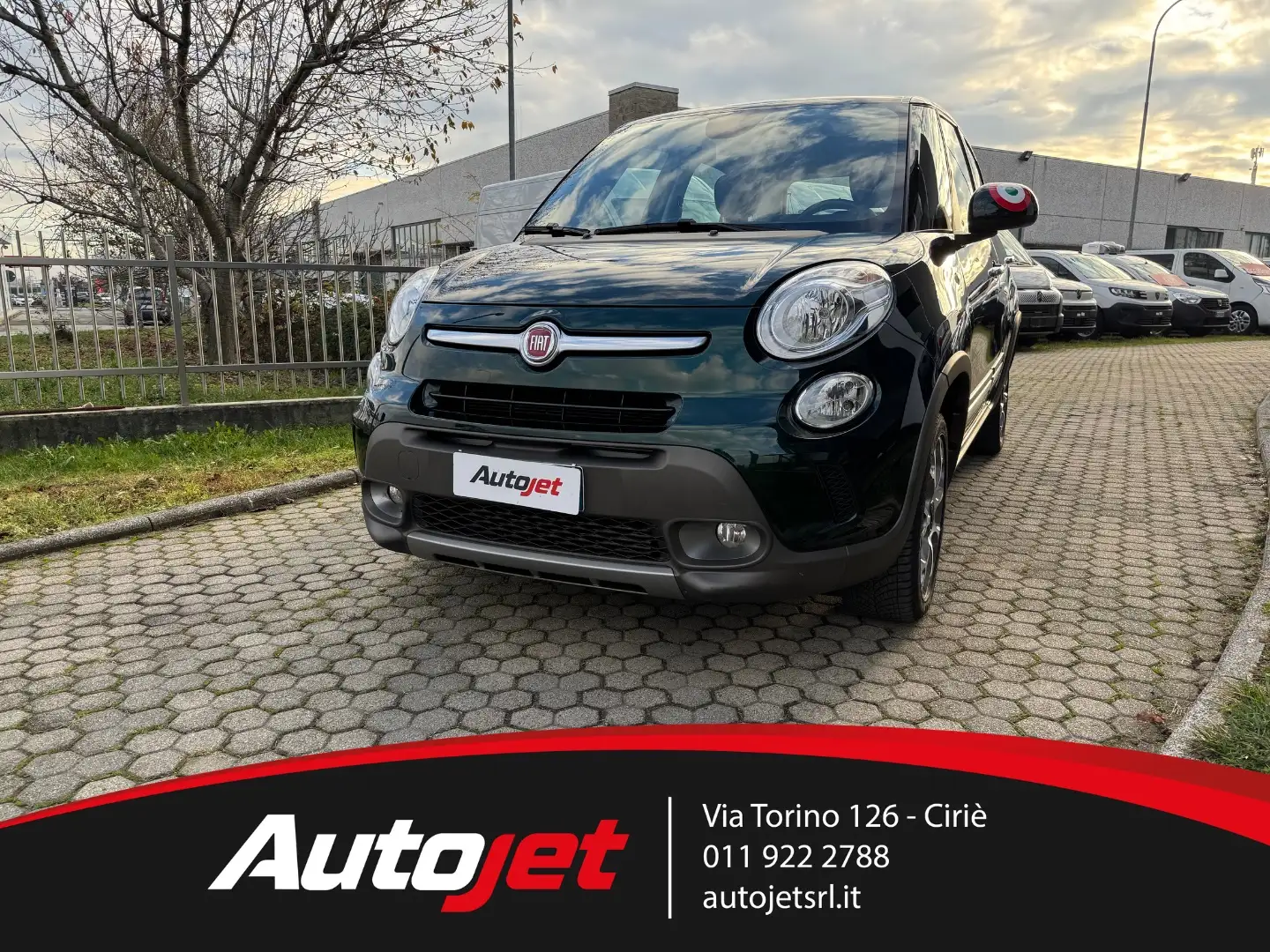 Fiat 500L 500L 1.4 tjt Trekking Gpl 120cv Groen - 1
