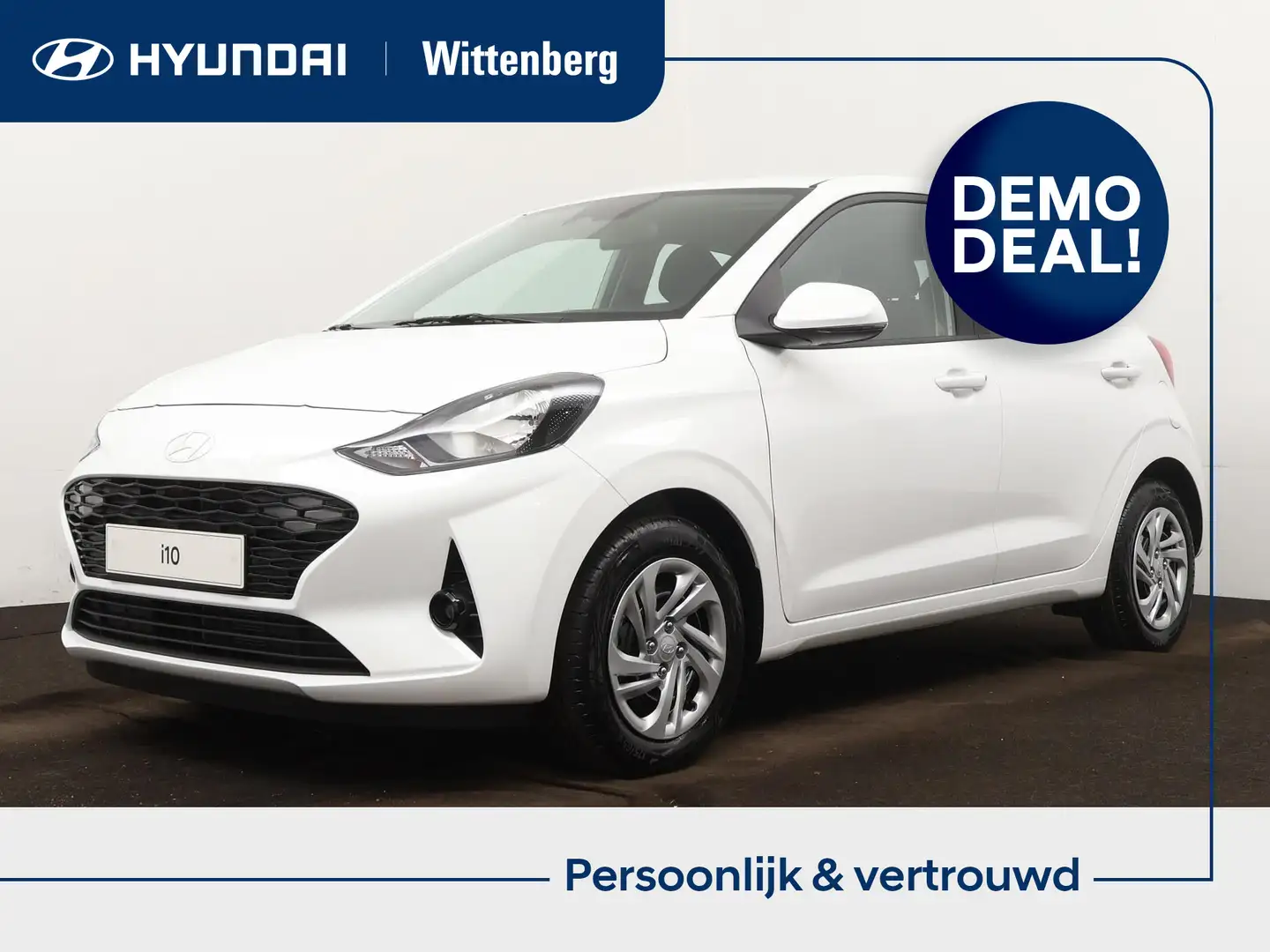 Hyundai i10 1.0 Comfort | Navigatie via smartphone | Airco | C Wit - 1