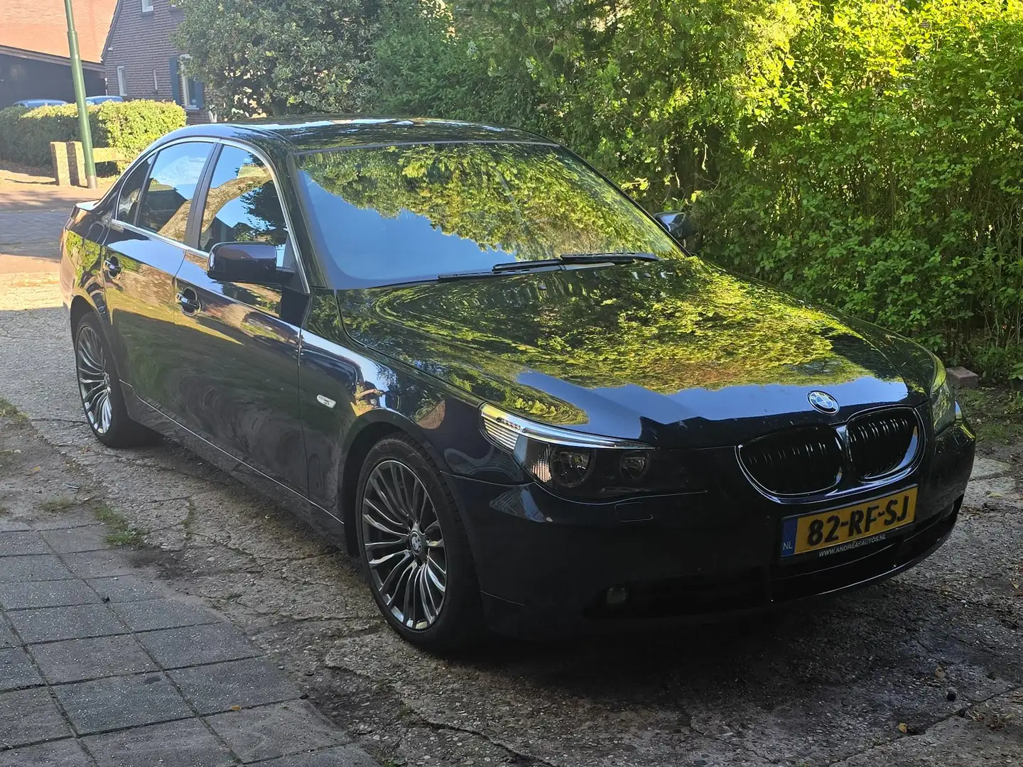 BMW 545 545 545i Executive Blauw - 2